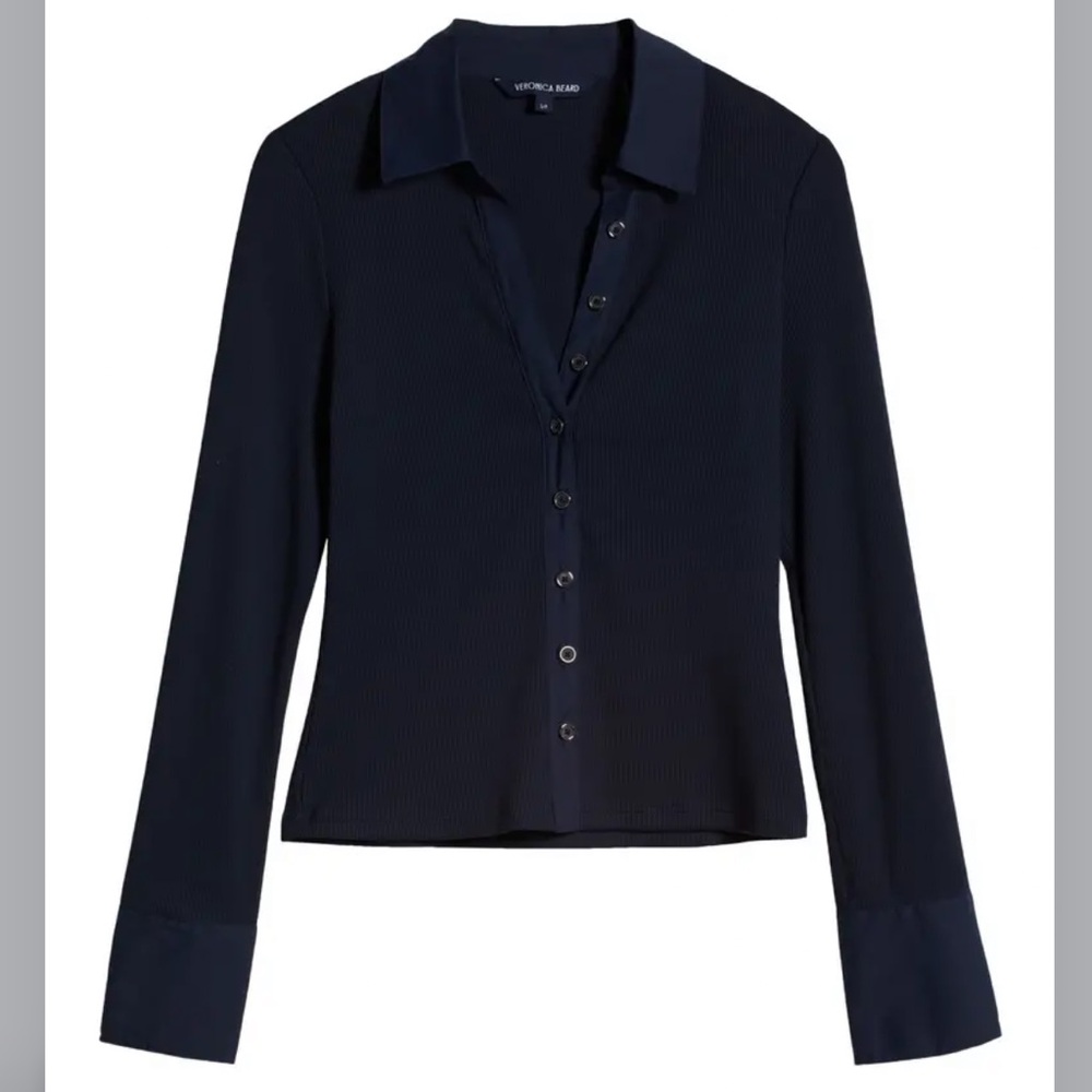 Veronica Beard Scottie Button Up Shirt